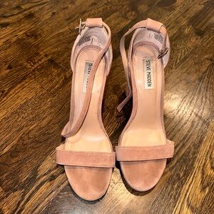 Steve Madden Mauve Block Heels